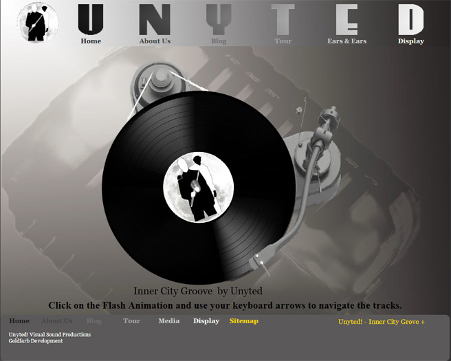 Unyted Musical Artist Webpage